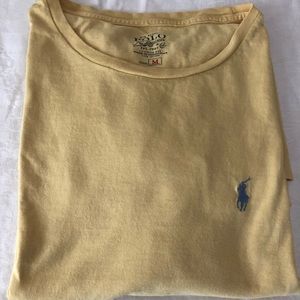 Ralph Lauren Polo 🐎men’s short sleeve yellow t-shirt